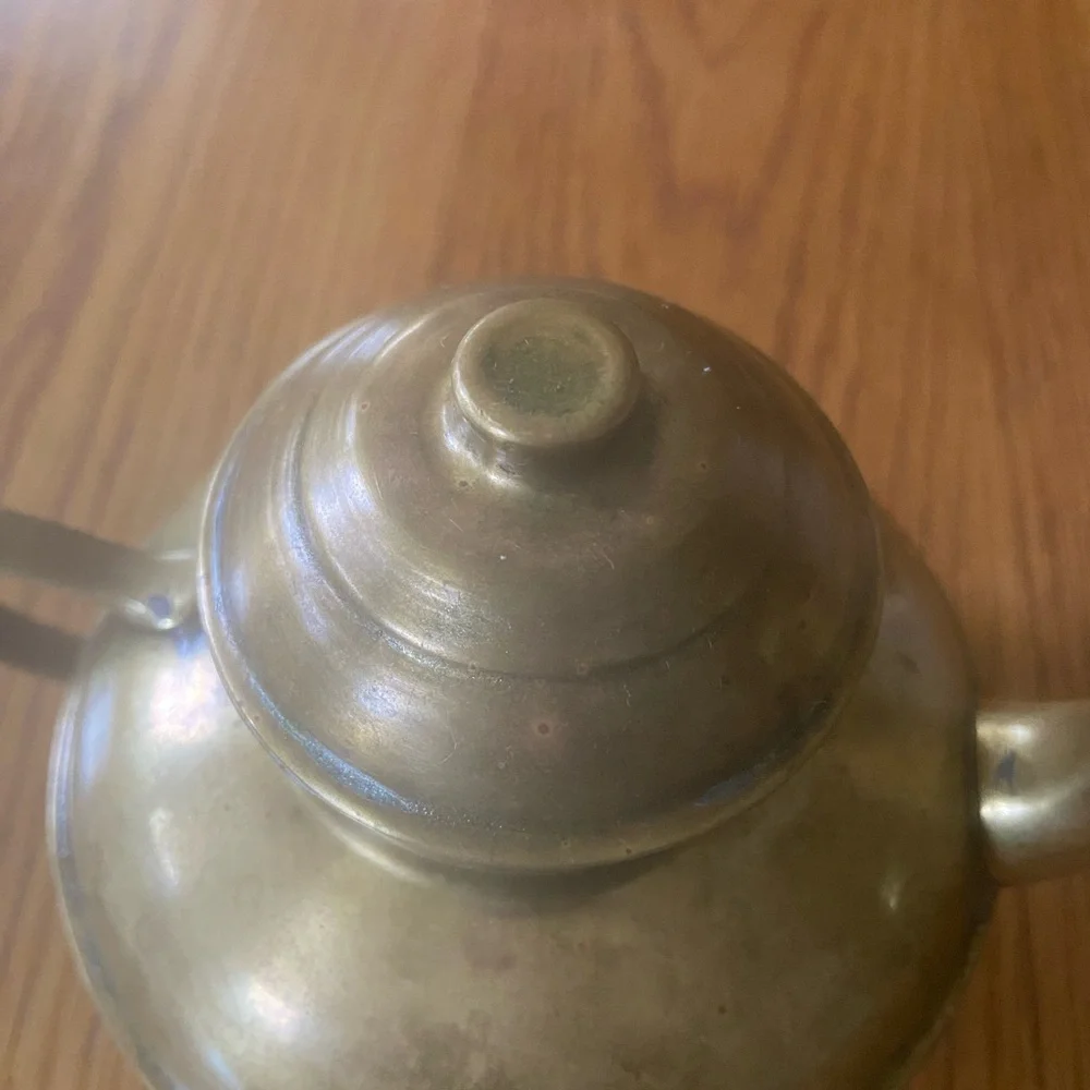 Vintage Brass Teapot